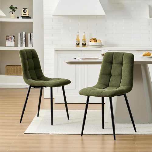 2xgreen dining chairs chenille - 2xgreen,