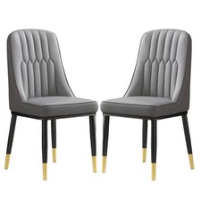 Dining Chairs Set of 2 Faux