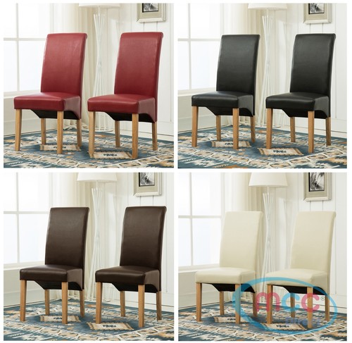 Set faux leather dining - of,