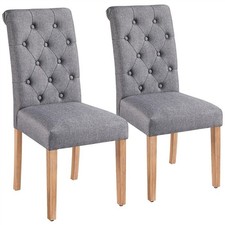 Dining Chairs Set of 2 Fabric
