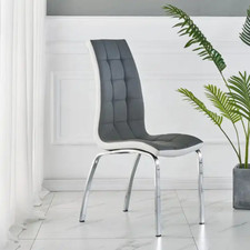 2/4/6X Faux Leather Dining